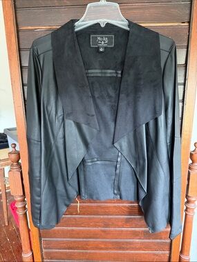 Moka Faux Leather No Close Jacket